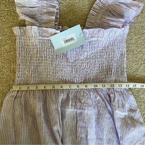 Hill House Home Ellie Nap Dress Lilac Stripe XXL NWT - Picture 13 of 16